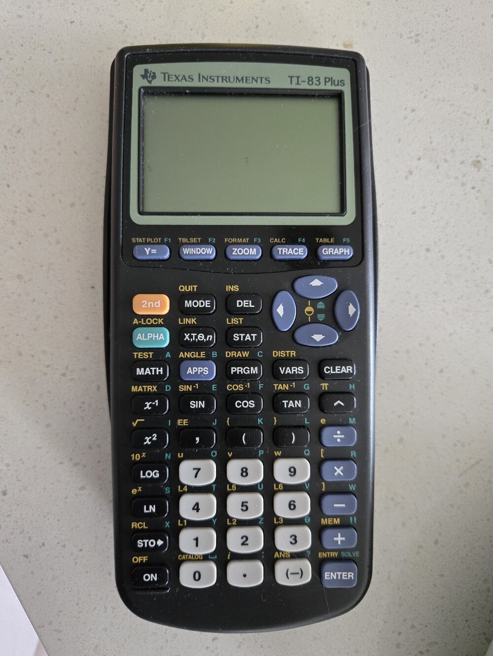 Texas Instruments TI-83 Plus Graphing Calculator - Black